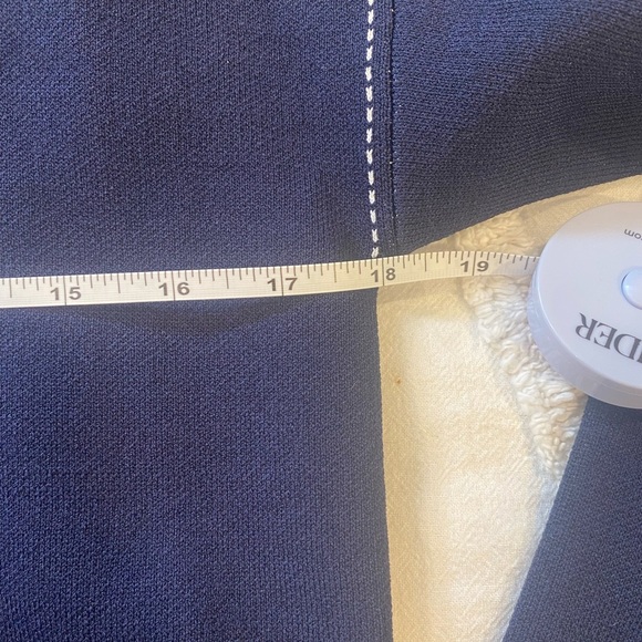 Parkhurst Contrast Stitching Cardigan Size Medium - Picture 7 of 8